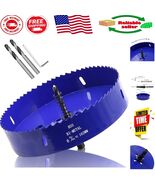 Effortless Drilling with 6 3/8 Inch Hole Saw &amp; Hex Shank Adapter, 1 1/4 ... - $526.10 MXN