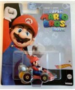 NEW Mattel HKD42 Hot Wheels Super Mario Bros. Movie MARIO Standard Kart ... - £11.79 GBP