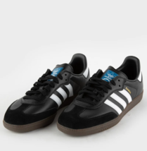 Samba ADV Style Sneakers – Retro Skate-Inspired Shoes Color: BLK/WHT Size: M8/W9 - $89.90