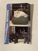 Vintage Vogue Butterick Sewing Pattern 8342 Cat Dogs Uncut - $9.99