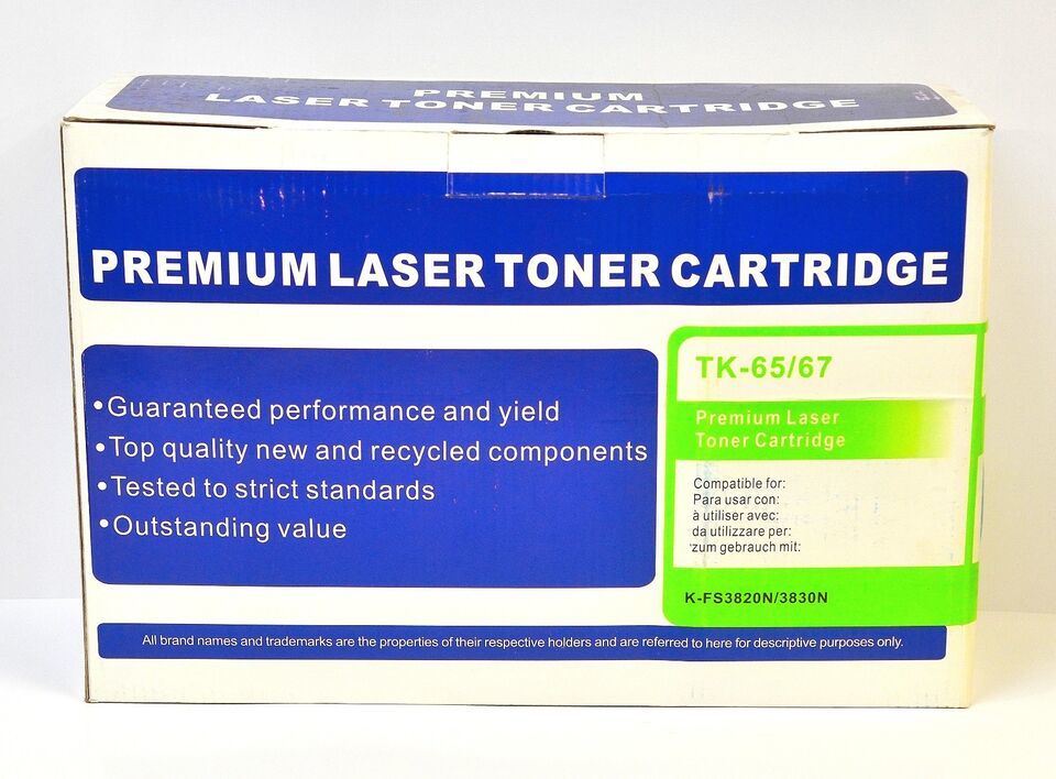 !PREMIUM LASER TONER CARTRIDGE TK-65/67 - $13.59