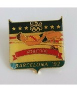1992 Barcelona USA Olympics Athletics lapel pin - $8.76 CAD