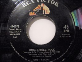 Chet Atkins-Jingle Bells / Jingle Bell Rock-1961-45rpm-VG+ - £8.01 GBP