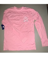 Champion Long Sleeve Tee Missouri Tigers Women’s M Pink Mizzou Smiley Face - $400.21 MXN