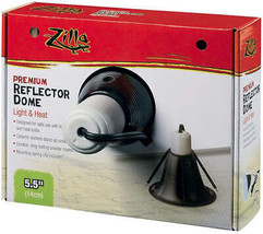 Zilla Premium Reflector Dome with Ceramic Socket for Reptile Incandescent and In - £26.63 GBP+
