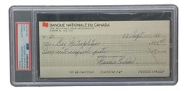 Maurice Richard Signed Montreal Canadiens  Bank Check #21 PSA/DNA - £194.30 GBP