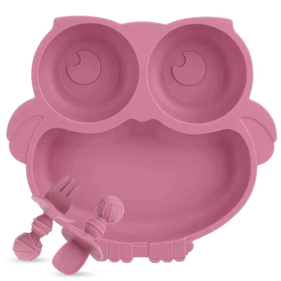 E-PROUSE Baby Suction Plate, Toddler Divided Plate, Weaning Plate, Boys ... - $10.00