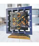 CANADA LINE DESK CLOCK SQUARE (HYBRID WALL) 10 INCH VINTAGE BLACK - $79.99+