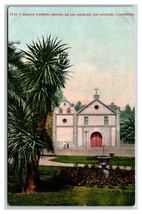 Missione Nuestra Senora De Los Angeles California Ca Unp Db- Cartolina - £3.15 GBP