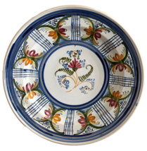 Impressive Toledo, Spain 12 3/8&quot; Hand Painted Ceramic Wall Plate - £61.14 GBP
