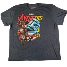 Marvel Avengers Endgame Thanos Graphic Mens T-Shirt Size 2XL - £10.85 GBP