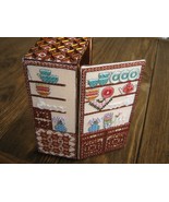 Crafts Box Plastic canvas Cupboard pattern - crafts box embroidery kitch... - $10.99