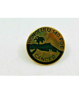 FOE Honolulu Hawaii # 140 Cancer Fraternal Order of Eagles Pinback Pin B... - £10.75 GBP