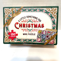 Chronicle Books A Little Something For Christmas 150 Piece Mini Puzzle New - £9.41 GBP