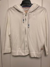 Bnwts Womens Juniors Hollister Long Sleeve Full Zip Hoodie Crop Jacket Small - £19.37 GBP