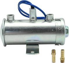 12V Power Flow Electric Fuel Pump Cylindrical Electric Fuel Pump for Mot... - €61,10 EUR