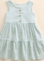 Little Co By Lauren Conrad Henley Tiered Dress Girl&#39;s Sz 5 Ditsy Floral new - £11.99 GBP