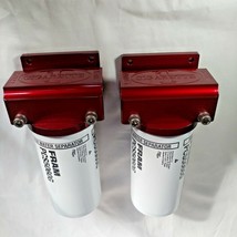Marine Machine Red  Fuel Filter Water Separators Made in USA - £440.71 GBP