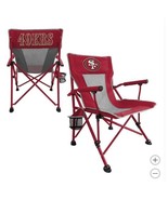 San Francisco 49ers Hand Arm Chair Red NFL Tailgating Camping Cup Holder - $98.99