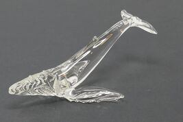 Crystal Clear Humpback Whale Art Glass Figure Paperweight - €63,10 EUR