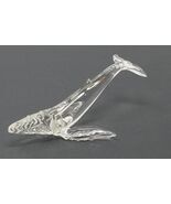 Crystal Clear Humpback Whale Art Glass Figure Paperweight - $1,337.86 MXN