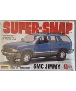 vintage lindburg gmc jimmy super snap model kit,big 1/20 scale,chevy blazer - $49.00