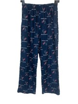 Youth Blue Texans Pajama Pant. Team Apparel. !00% Polyester. - $66.05 MXN