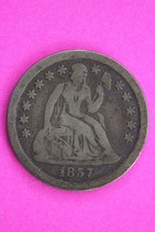 1857 O Seated Liberty Dime Exact Silver Coin In Pics Scarce Semi Key Dat... - $30.73