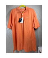 Callaway Men&#39;s Orange GM Chevy Embroidered Emblem Polo Shirt Size XL NWT - $34.95