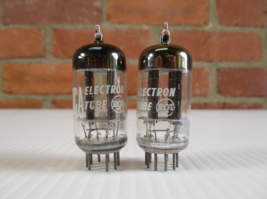 RCA 5965 12AV7 Vacuum Tubes Code  Matched Pair  TV-7 Tested Strong - £13.92 GBP