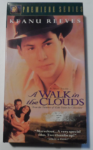 A Walk In The Clouds VHS Tape Keanu Reeves Canada 20th century Video 199... - £10.00 GBP