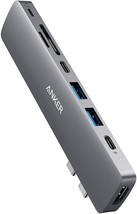 Anker 8-in-2 USB C Hub Adapter Splitter Thunderbolt 3 Port 4K HDMI for M... - £102.80 GBP