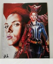 Bam! Box Black Widow Hal Moore Fan Art Signed 8x10 Marvel LE #1452 / 2200 - £7.32 GBP