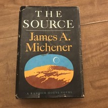 James A Michener The Source Hardcover Book Novel - £7.86 GBP