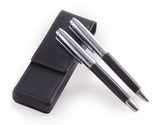 Bey Berk Rollerball and Ballpoint Pens with Leather 3-Piece Pen Set - $47.95