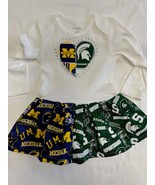Custom Michigan/Michigan State House Divided Infant Dress  - $27.38 CAD