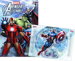 Marvel Comics Avengers Assemble 12 Month 2016 Pop-Up Wall Calendar NEW SEALED - £13.87 GBP