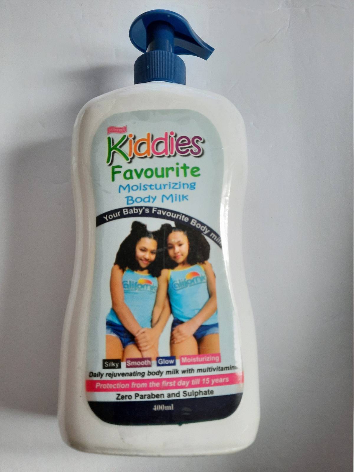 Kiddies Favourite moisturizing body milk.400ml - $29.99