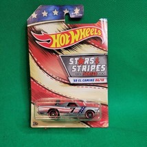 1968 Chevrolet El Camino-Hot Wheels Stars and Stripes Series 2019 -  06 ... - £3.94 GBP