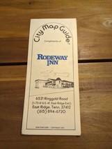 Vintage 1979 Rodeway Inn City Map Guide Brochure - £41.85 GBP