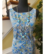 Vtg 1980s Wrap Dress Jumping Joy Sleeveless Polyester Spandex S/M - $36.92 CAD