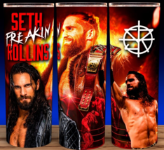 Seth Wrestling Rollins Cup Mug Tumbler 20oz - £15.47 GBP