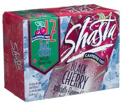 Shasta Black Cherry, 12-Ounces (Pack Of 24) - $24.46