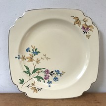 Vintage Homer Laughlin Century Shape Wells Peacock Mark Floral Dinner Plate 9.5&quot; - £47.95 GBP