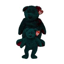 TY Plush Beanie Babies 2001 Holiday Teddy Bear &amp; Buddie Set - €20,48 EUR