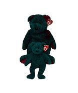 TY Plush Beanie Babies 2001 Holiday Teddy Bear &amp; Buddie Set - €20,45 EUR