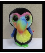 Ty Beanie Boos Beak Big Green Glitter Eyes 6&quot; NEW - $14.92 CAD