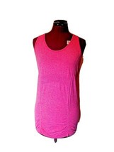 Athleta Fastest Track Tank Top Pink Women Ruched Racerback Size Medium - $27.72