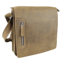 Vagarant Traveler Cowhide Leather Messenger Bag LM14.Distress - £116.42 GBP