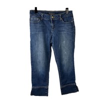 Simply Vera Vera Wang Womens Denim straight capris Jeans Size 6 - $14.98
